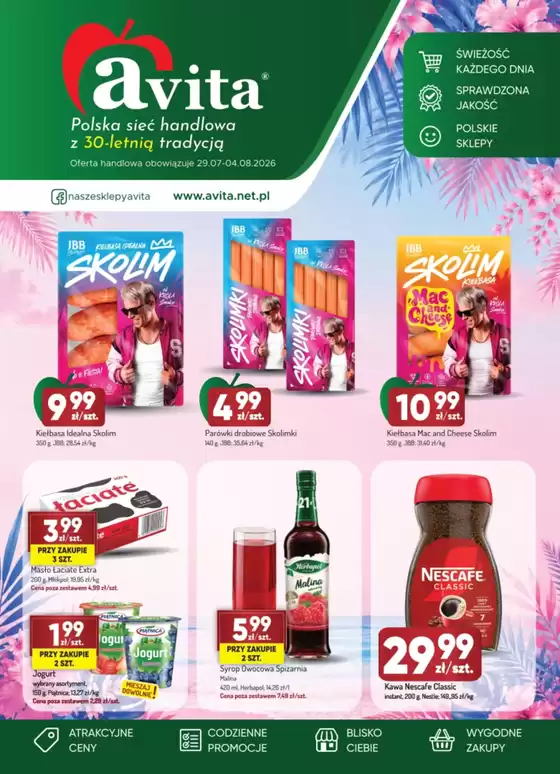 Katalog Avita w: Piotrków Trybunalski | Nowa Gazetka Avita | 2026-07-29T00:00:00.000Z - 2026-08-04T00:00:00.000Z