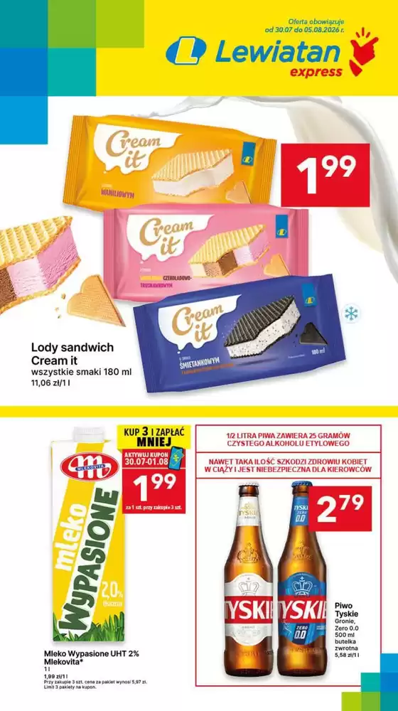 Katalog Lewiatan w: Warszawa | Najlepsze oferty i rabaty | 2026-07-30T00:00:00.000Z - 2026-08-05T00:00:00.000Z