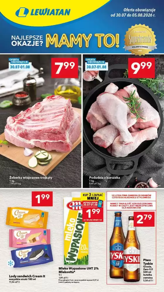 Katalog Lewiatan w: Otwock | Ekskluzywne oferty i okazje | 2026-07-30T00:00:00.000Z - 2026-08-05T00:00:00.000Z