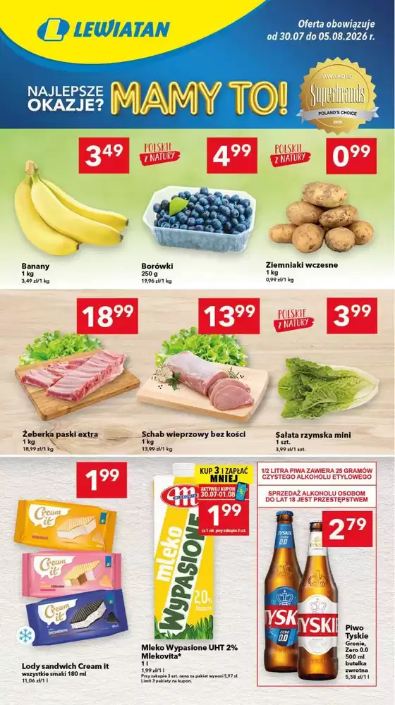 Katalog Lewiatan w: Gryfice | Ekskluzywne oferty dla naszych klientów | 2026-07-30T00:00:00.000Z - 2026-08-05T00:00:00.000Z