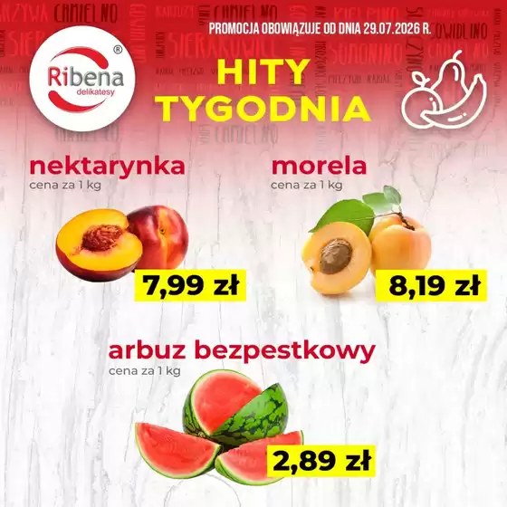 Katalog Delikatesy Ribena w: Golczewo | Świeże promocje od jutra!  | 2026-07-29T00:00:00.000Z - 2026-08-04T00:00:00.000Z