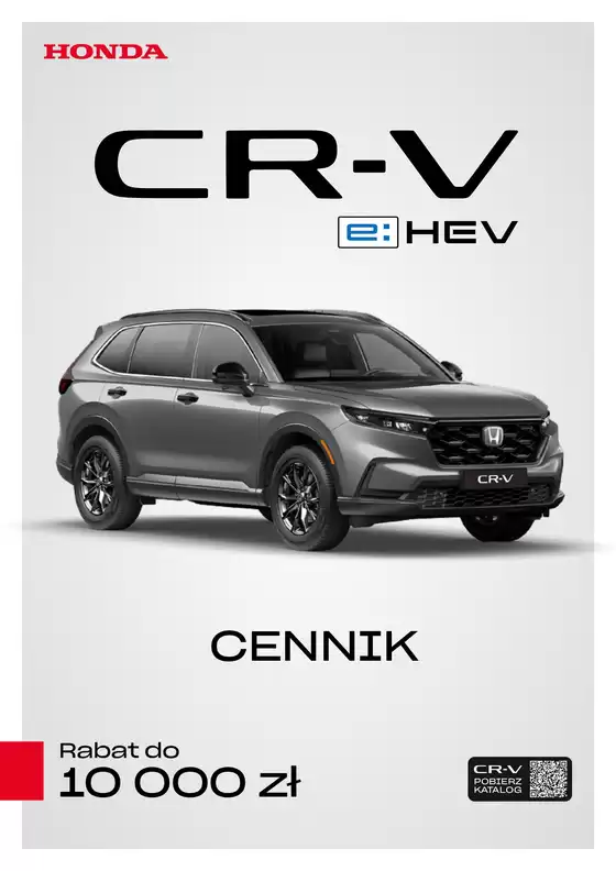 Katalog Honda w: Gdynia | CR V eHEV Cennik Prod2026 2026 05 13 v2 | 2026-01-01T00:00:00.000Z - 2026-12-31T00:00:00.000Z