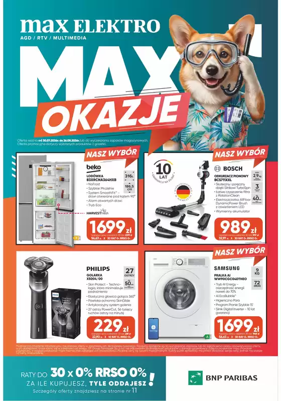 Katalog Max Elektro | Offerte Max Elektro | 2026-07-30T00:00:00.000Z - 2026-08-26T00:00:00.000Z