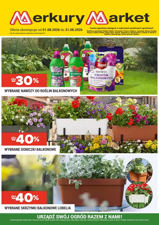 Katalog Merkury Market w: Krościenko nad Dunajcem | Ekskluzywne okazje | 2026-08-01T00:00:00.000Z - 2026-08-31T00:00:00.000Z