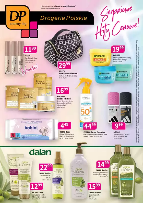 Katalog Drogerie Polskie w: Ryjewo | Drogerie Polskie gazetka | 2026-08-10T00:00:00.000Z - 2026-08-31T00:00:00.000Z