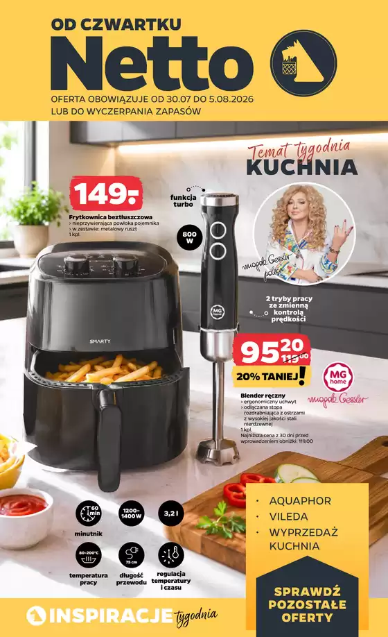 Katalog Netto w: Kozy | Temat tygodnia Kuchnia | 2026-08-03T00:00:00.000Z - 2026-08-05T00:00:00.000Z