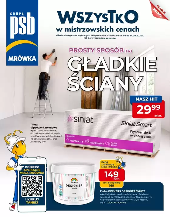Katalog PSB Mrówka | Szeroki wybór ofert | 2026-08-06T00:00:00.000Z - 2026-08-14T00:00:00.000Z