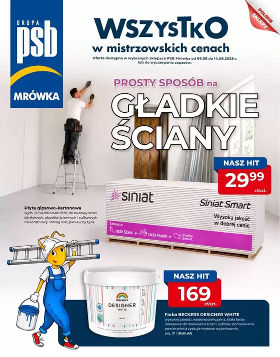 Katalog PSB Mrówka | Rabaty i promocje | 2026-08-06T00:00:00.000Z - 2026-08-14T00:00:00.000Z