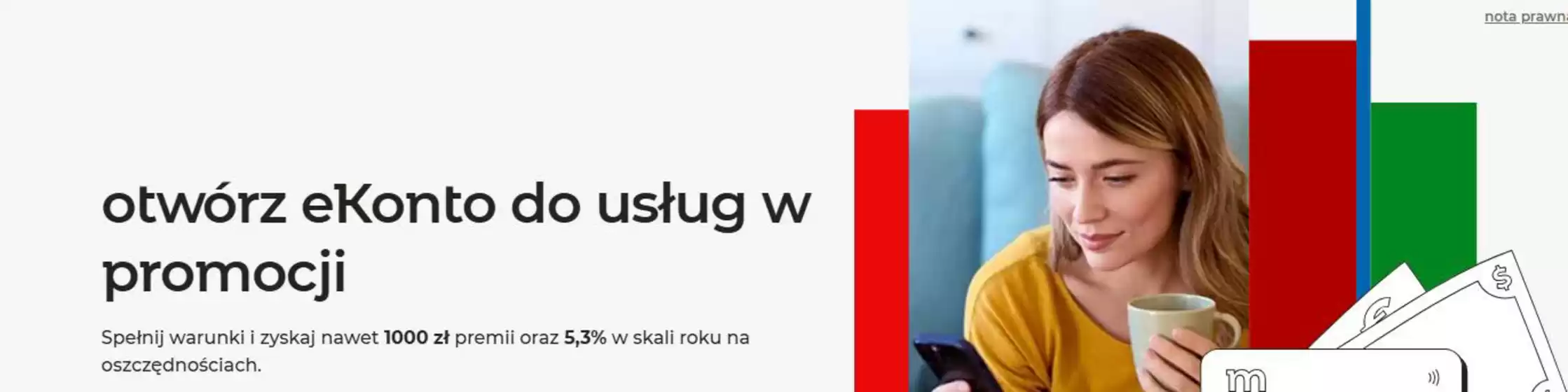 Katalog mBank | Otwórz eKonto do usług w promocji | 2026-08-03T00:00:00.000Z - 2026-08-31T00:00:00.000Z