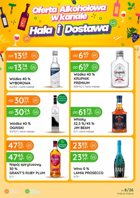 Katalog Eurocash w: Malbork | Katalog Alkoholowy EC08 | 2026-08-01T00:00:00.000Z - 2026-08-31T00:00:00.000Z