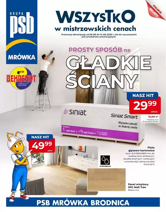 Katalog PSB Mrówka | Specjalne oferty dla Ciebie | 2026-08-06T00:00:00.000Z - 2026-08-14T00:00:00.000Z