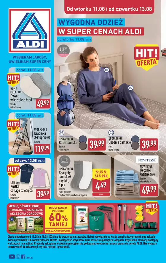 Katalog Aldi | Nasze najlepsze oferty dla Ciebie | 2026-08-11T00:00:00.000Z - 2026-08-18T00:00:00.000Z