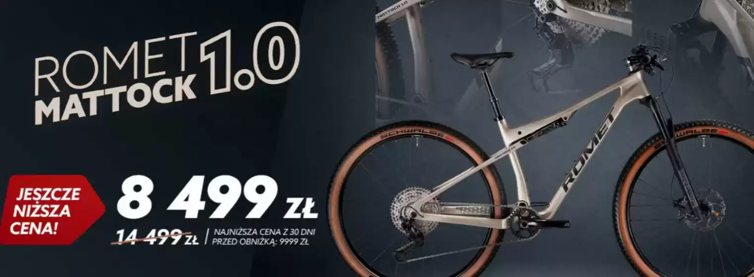 Katalog Romet | Zrobi to romet za 899zl | 2026-08-04T00:00:00.000Z - 2026-08-23T00:00:00.000Z