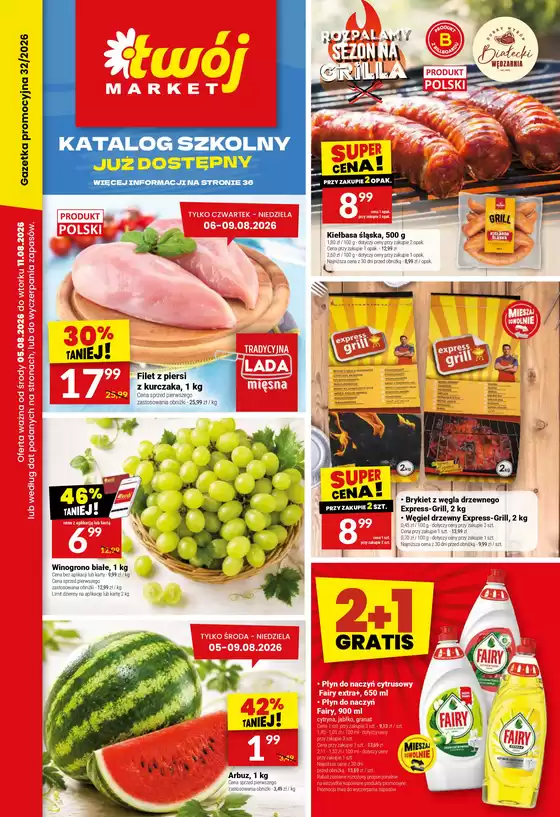Katalog Twój Market w: Bełżyce | Twój Market gazetka | 2026-08-05T00:00:00.000Z - 2026-08-11T00:00:00.000Z