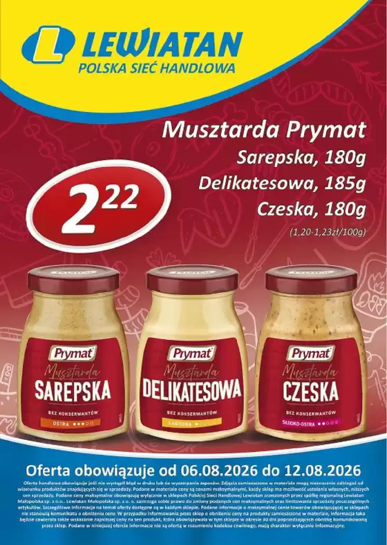 Katalog Lewiatan | Ekskluzywne oferty dla naszych klientów | 2026-08-06T00:00:00.000Z - 2026-08-12T00:00:00.000Z