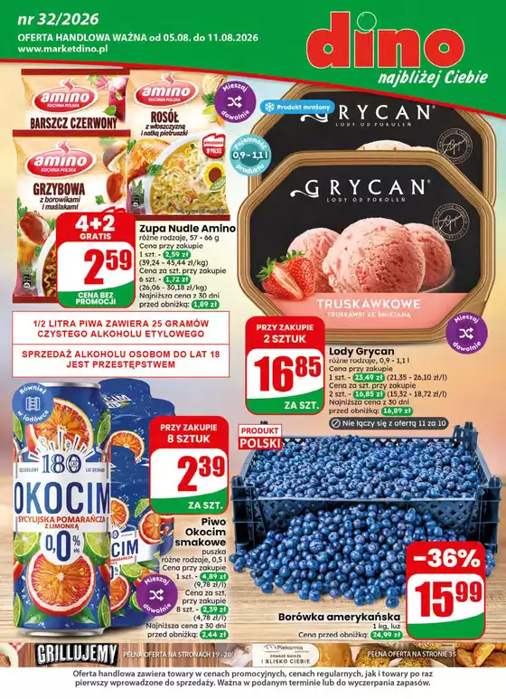 Katalog Dino w: Drzewica | Dino 32 26 www 4 small | 2026-08-05T00:00:00.000Z - 2026-08-11T00:00:00.000Z