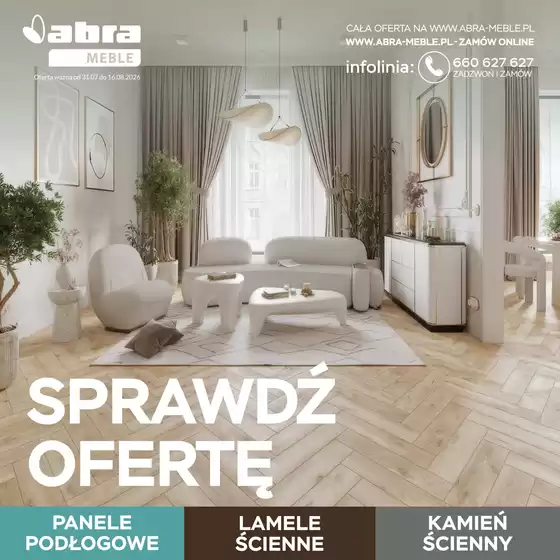 Katalog Abra Meble | Specjalne oferty dla Ciebie | 2026-07-31T00:00:00.000Z - 2026-08-16T00:00:00.000Z