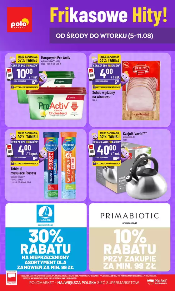 Katalog POLOmarket | Wyjątkowe Frikasy POLOmarket do 11.08 (G32) | 2026-08-05T00:00:00.000Z - 2026-08-11T00:00:00.000Z