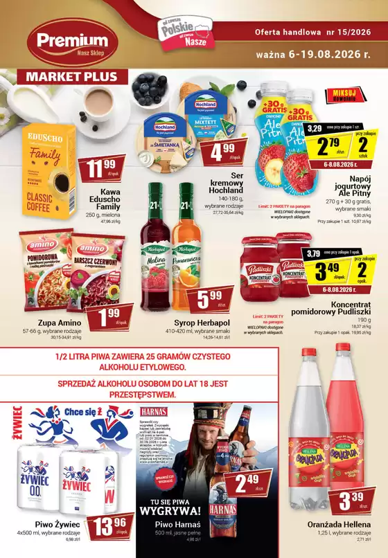 Katalog Nasz Sklep w: Krasnobród | Specjalne oferty dla Ciebie | 2026-08-06T00:00:00.000Z - 2026-08-19T00:00:00.000Z