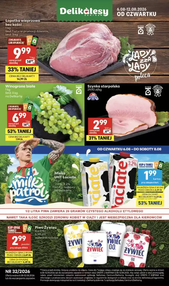 Katalog Delikatesy Centrum | Delikatesy Centrum gazetka | 2026-08-06T00:00:00.000Z - 2026-08-12T00:00:00.000Z