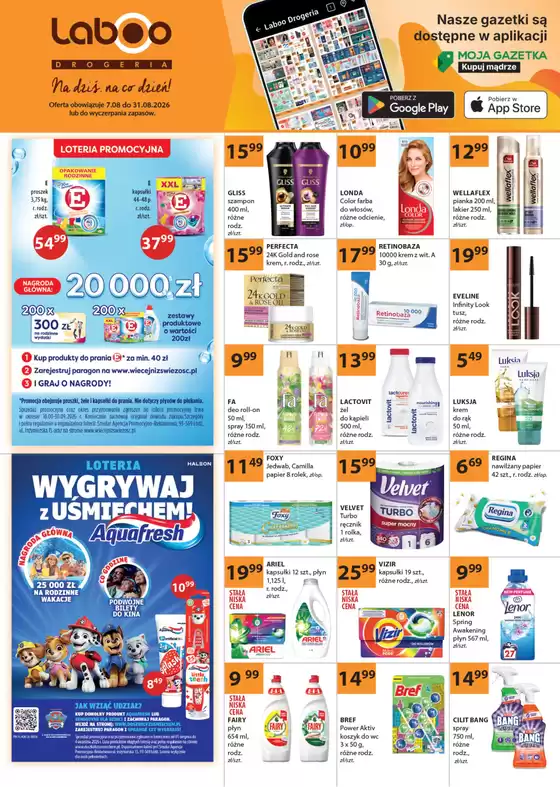 Katalog Drogerie Laboo | Drogerie Laboo gazetka | 2026-08-07T00:00:00.000Z - 2026-08-31T00:00:00.000Z