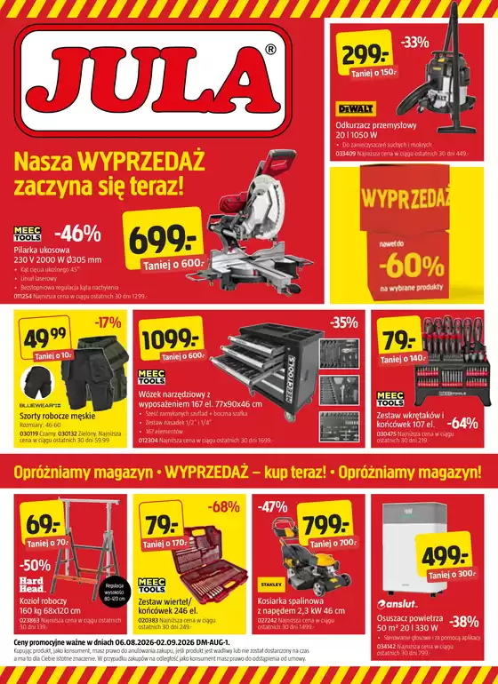 Katalog Jula w: Piła | TC | 2026-08-06T00:00:00.000Z - 2026-09-02T00:00:00.000Z