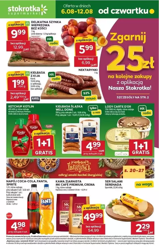Katalog Stokrotka w: Baranów Sandomierski | Supermarket | 2026-08-06T00:00:00.000Z - 2026-08-12T00:00:00.000Z
