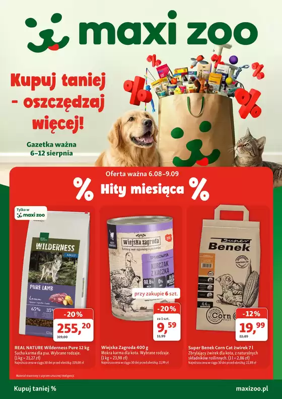 Katalog Maxi Zoo | Hity miesiąca | 2026-08-06T00:00:00.000Z - 2026-08-12T00:00:00.000Z