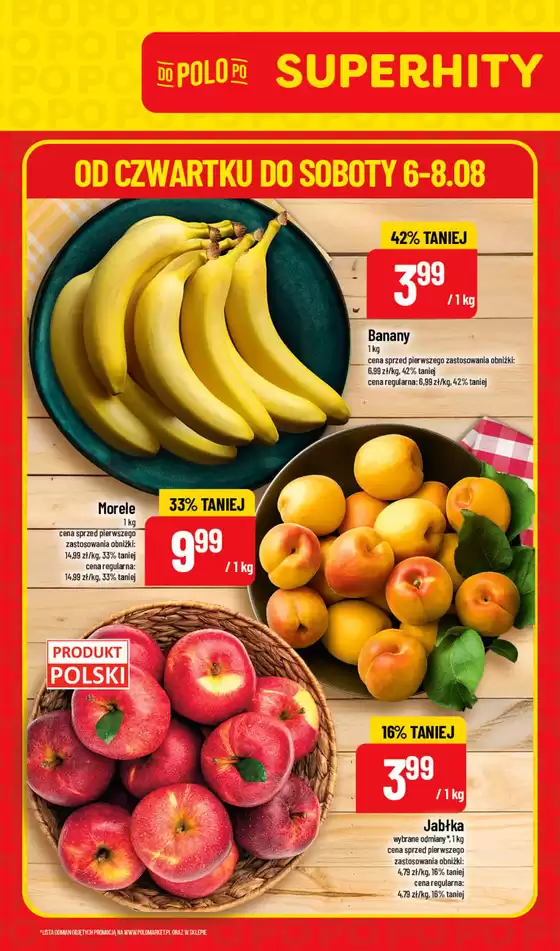 Katalog POLOmarket w: Jedlińsk | SuperHity POLOmarkt do soboty 08.08 (G32) | 2026-08-06T00:00:00.000Z - 2026-08-08T00:00:00.000Z