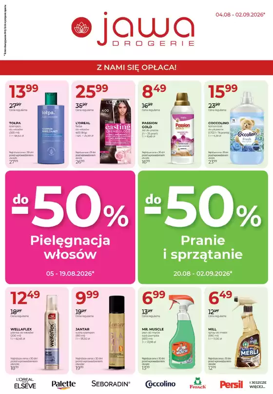 Katalog Jawa Drogerie | Jawa Drogerie gazetka | 2026-08-04T00:00:00.000Z - 2026-09-02T00:00:00.000Z