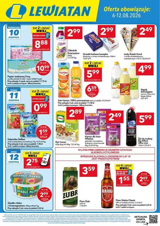 Katalog Lewiatan | Najlepsze oferty i rabaty | 2026-08-06T00:00:00.000Z - 2026-08-12T00:00:00.000Z