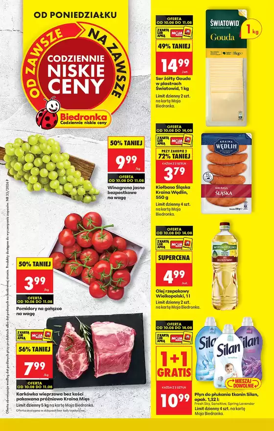 Katalog Biedronka | Nasze najlepsze oferty dla Ciebie | 2026-08-10T00:00:00.000Z - 2026-08-14T00:00:00.000Z