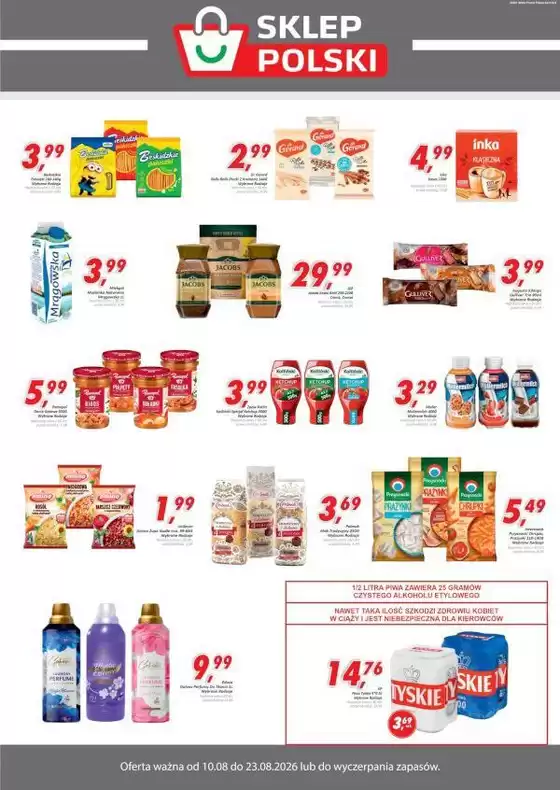 Katalog Sklep Polski | Sklep Polski gazetka | 2026-08-10T00:00:00.000Z - 2026-08-23T00:00:00.000Z