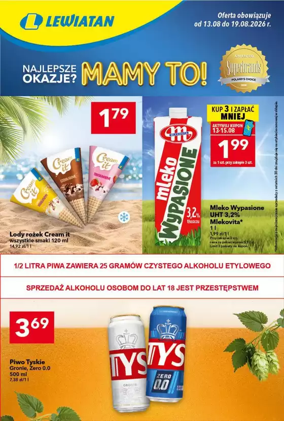 Katalog Lewiatan | Odkryj atrakcyjne oferty | 2026-08-13T00:00:00.000Z - 2026-08-19T00:00:00.000Z