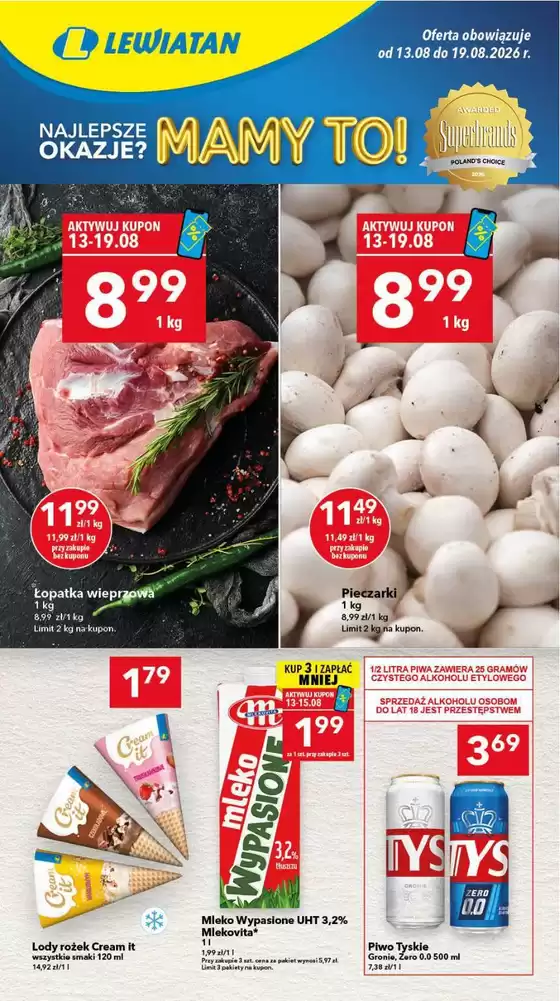 Katalog Lewiatan | Szeroki wybór ofert | 2026-08-13T00:00:00.000Z - 2026-08-19T00:00:00.000Z