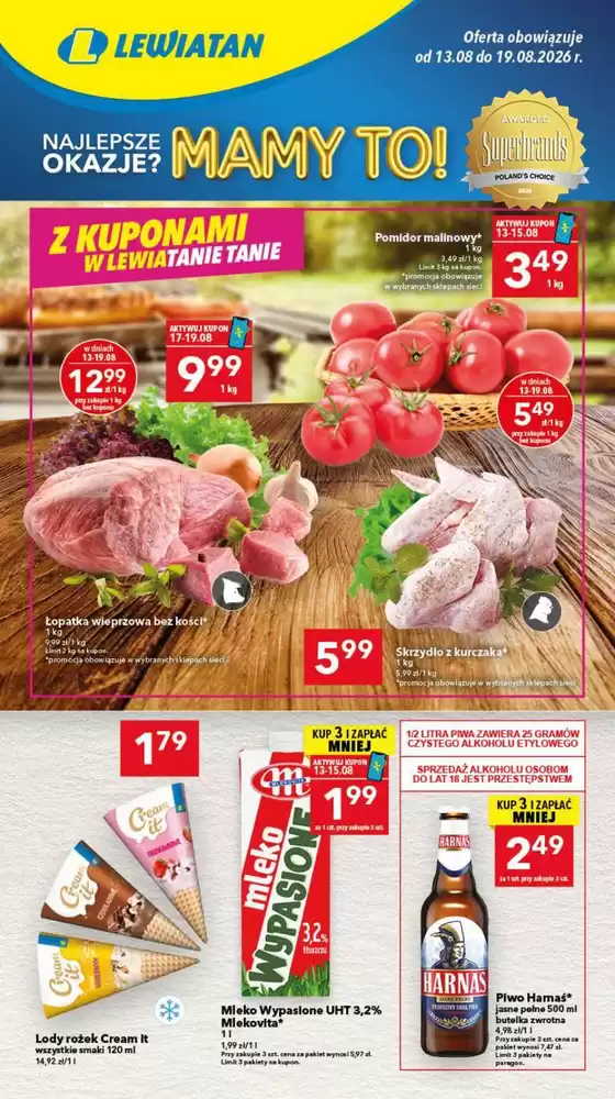 Katalog Lewiatan | Lewiatan gazetka | 2026-08-13T00:00:00.000Z - 2026-08-19T00:00:00.000Z