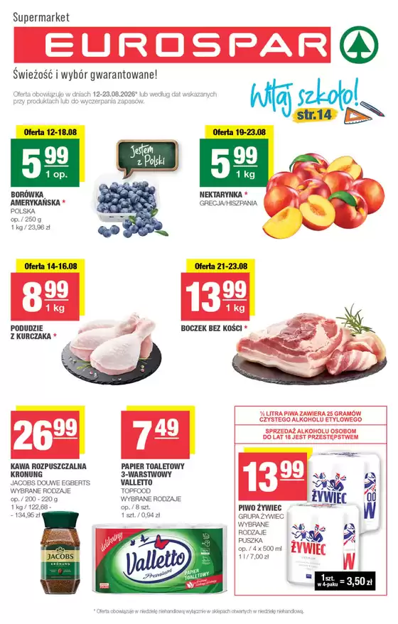 Katalog SPAR | T33 eurospar 4 | 2026-08-12T00:00:00.000Z - 2026-08-23T00:00:00.000Z