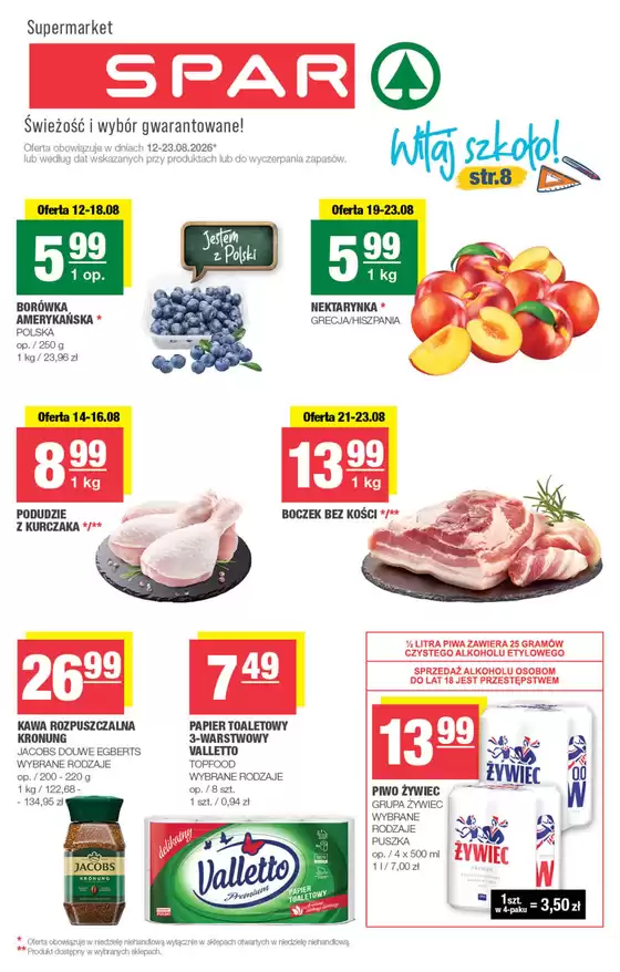 Katalog SPAR | T33 spar 4 | 2026-08-12T00:00:00.000Z - 2026-08-23T00:00:00.000Z