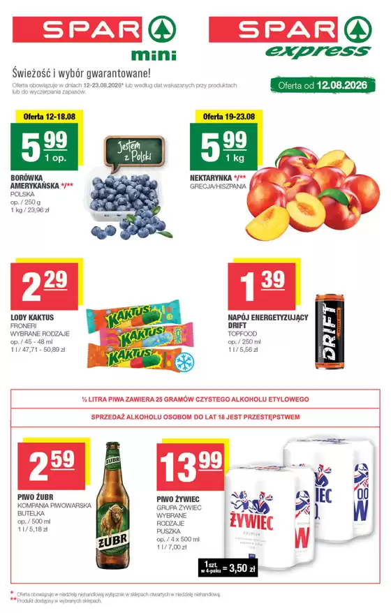 Katalog SPAR | T33 mini 2 | 2026-08-12T00:00:00.000Z - 2026-08-23T00:00:00.000Z