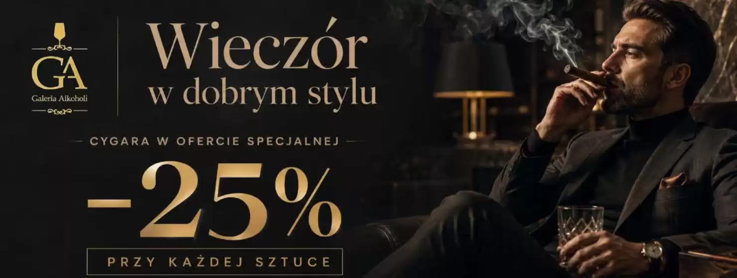 Katalog Galerie Alkoholi w: Ząbki | -25% | 2026-08-11T00:00:00.000Z - 2026-08-30T00:00:00.000Z