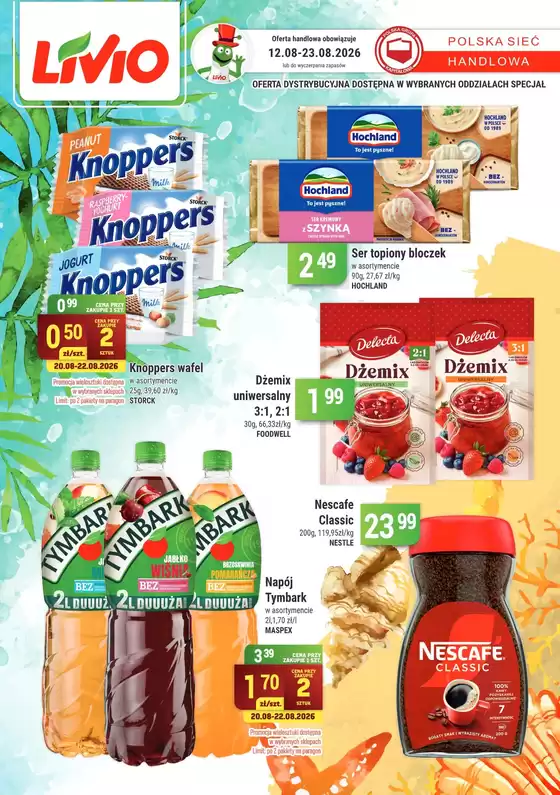 Katalog Livio | Ekskluzywne okazje | 2026-08-12T00:00:00.000Z - 2026-08-23T00:00:00.000Z