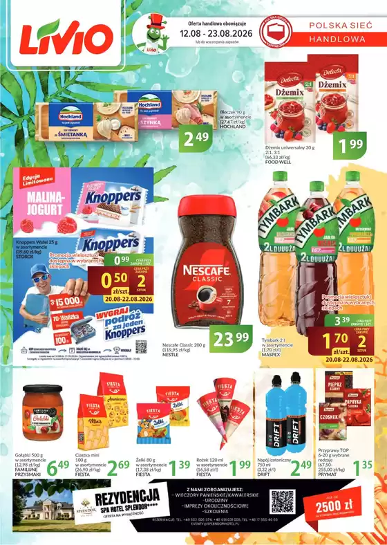 Katalog Livio | Ekskluzywne oferty dla naszych klientów | 2026-08-12T00:00:00.000Z - 2026-08-23T00:00:00.000Z