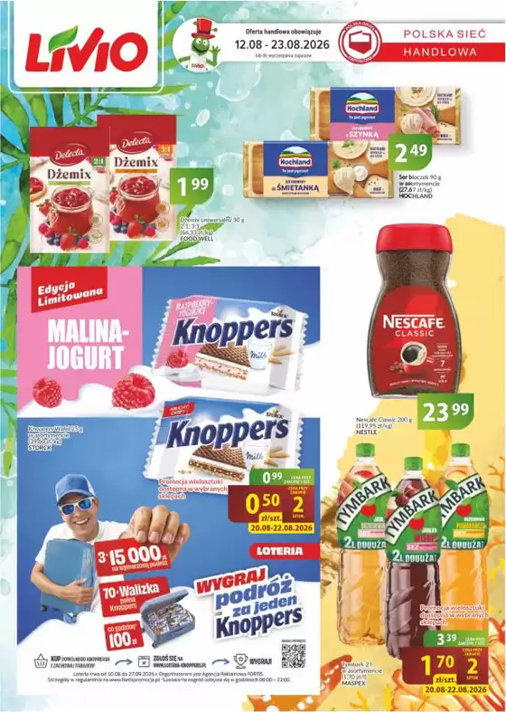 Katalog Livio | Świetna oferta dla wszystkich klientów | 2026-08-12T00:00:00.000Z - 2026-08-23T00:00:00.000Z