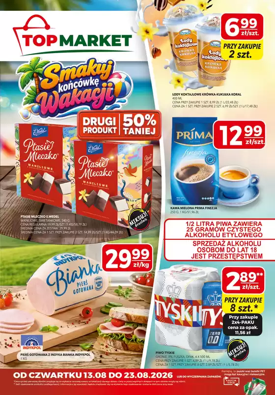 Katalog Polska Grupa Supermarketów | Smakuj końcówkę Wakacji | 2026-08-13T00:00:00.000Z - 2026-08-23T00:00:00.000Z