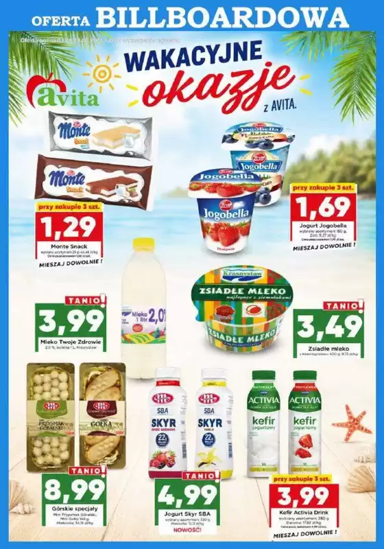 Katalog Avita w: Kęty | Wakacyjne Okazje Z Avita. | 2026-08-12T00:00:00.000Z - 2026-08-14T00:00:00.000Z