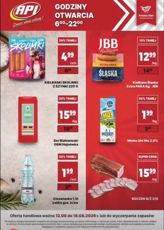 Katalog API MARKET | Oferta handlowa ważna 12.08 do 18.08.2026 | 2026-08-12T00:00:00.000Z - 2026-08-18T00:00:00.000Z