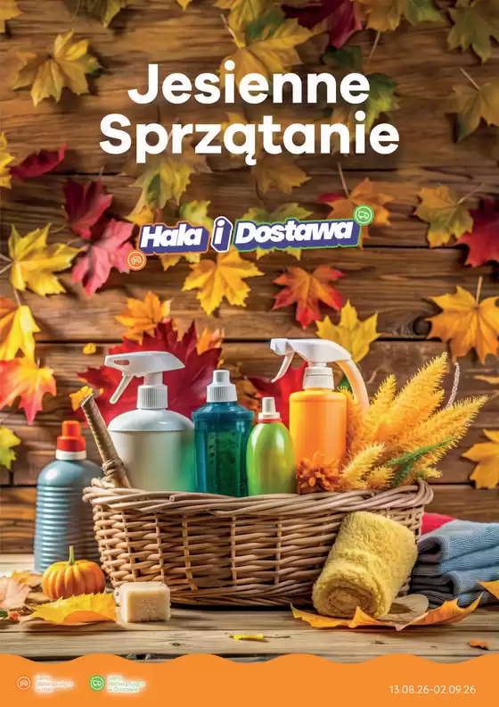 Katalog Eurocash w: Opole | Katalog ,,Jesienne Sprzątanie'' | 2026-08-13T00:00:00.000Z - 2026-09-02T00:00:00.000Z