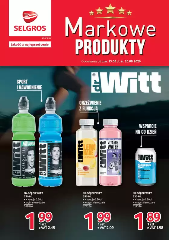 Katalog Selgros | Katalog Markowe Produkty | 2026-08-13T00:00:00.000Z - 2026-08-26T00:00:00.000Z