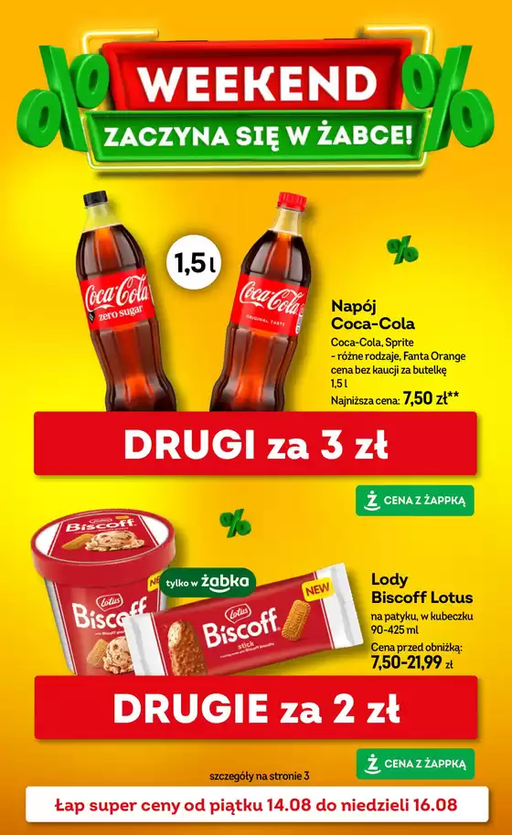 Katalog Żabka | Nowe oferty do odkrycia | 2026-08-14T00:00:00.000Z - 2026-08-16T00:00:00.000Z