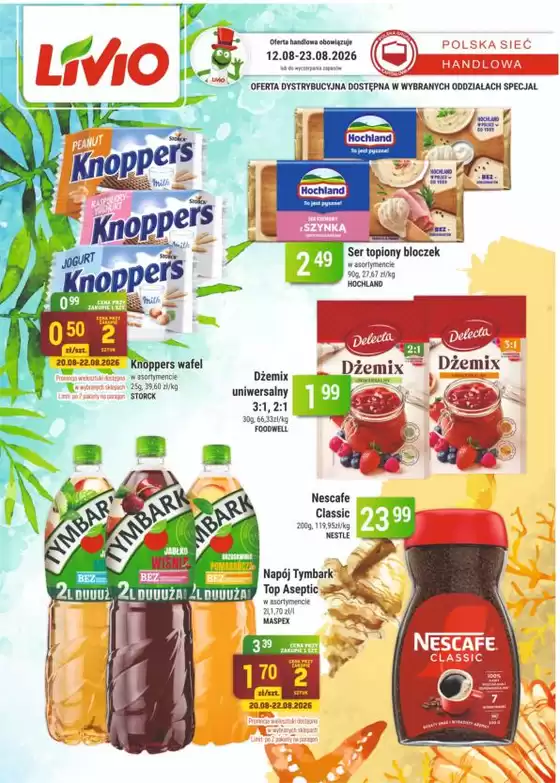 Katalog Livio | Nasze najlepsze okazje | 2026-08-12T00:00:00.000Z - 2026-08-23T00:00:00.000Z